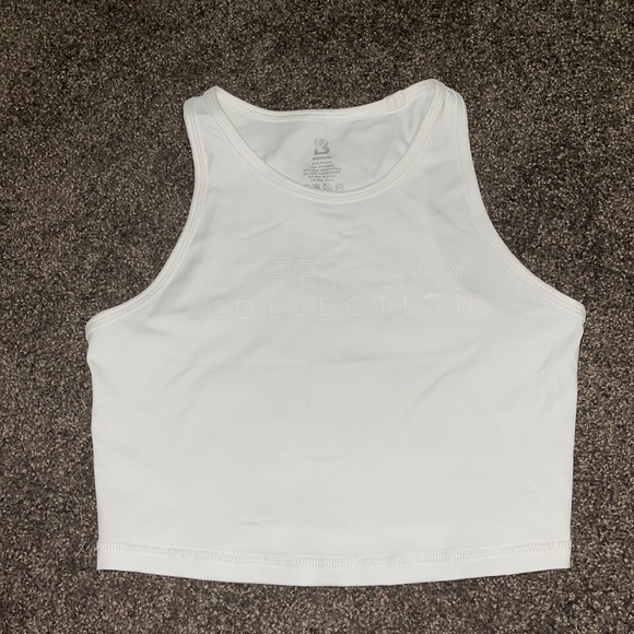 Buffbunny Collection Tops - BuffBunny white crop tank perfect condition